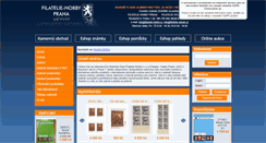 Desktop Screenshot of filatelie-stosek.cz